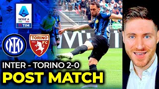 INTER TORINO 2-0 CALHA fa il DIRETTORE della FESTA!