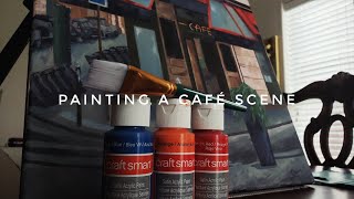 Using Craft Smart Paints to well... Paint Obviously