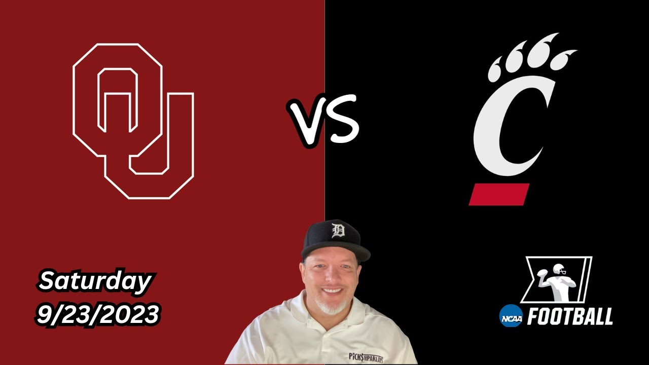 Oklahoma Cincinnati Saturday 9/23/23 NCAAF Picks and Predictions