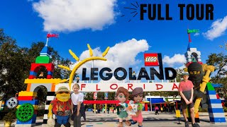 LEGOLAND Florida FULL TOUR | Legoland ATTRACTION GUIDE - ALL RIDES at Legoland Florida #legoland