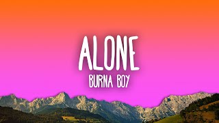 Burna Boy - Alone | From &quot;Black Panther: Wakanda Forever