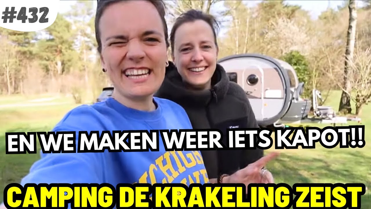 #432 BIJ AANKOMST GAAT ER GELIJK IETS KAPOT I Camping de Krakeling Zeist