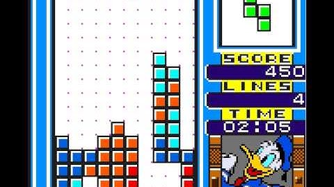 Mickey mouse tetris