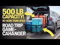 500 LB Hitch Cargo Carrier Review | Heavy Duty Foldable Luggage Basket for SUVs & Trucks