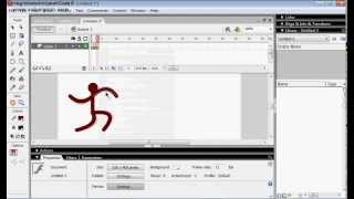 how to make a stickman dance in flash 8