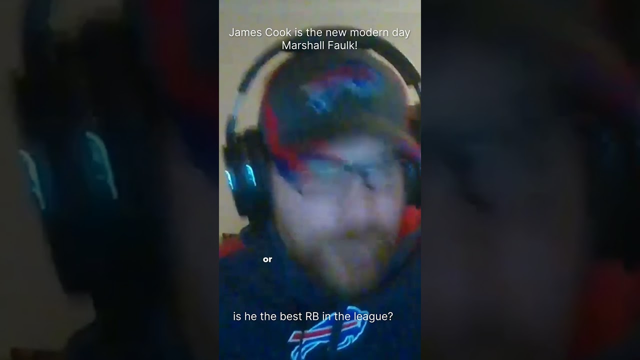 James Cook is the best RB in the NFL! He is the modern-day Marshall Faulk! Who are your top 5 RB?