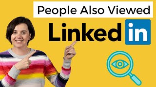 LinkedIn Profile:  How to change 'People Also Viewed'