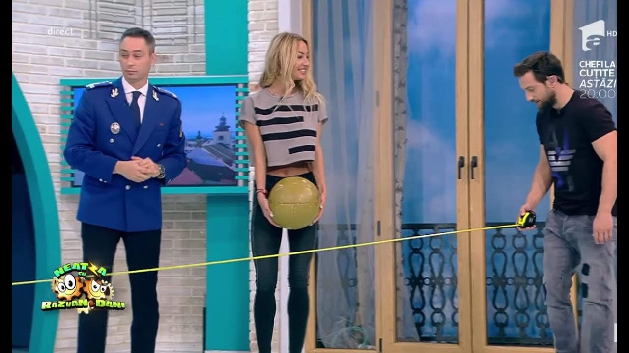 Cum poţi deveni jandarm? Dani Oţil şi Flavia Mihasan, proba în direct