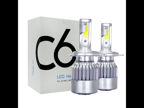 Правильная установка  LED ламп C6 H4 на ВАЗ #LED #ЛЕД