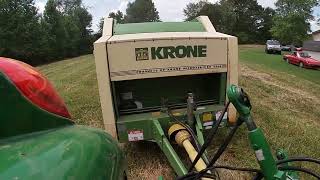 5075E Raking and Baling Hay