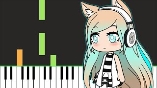 Spookyville Theme | Gacha Life - Piano Tutorial screenshot 4