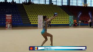 Blaga Iris CSS2 BAIA MARE Junioare II Ball Cupa Prietenia Ediția XXVIII la Gimnastică Ritmică  Baia