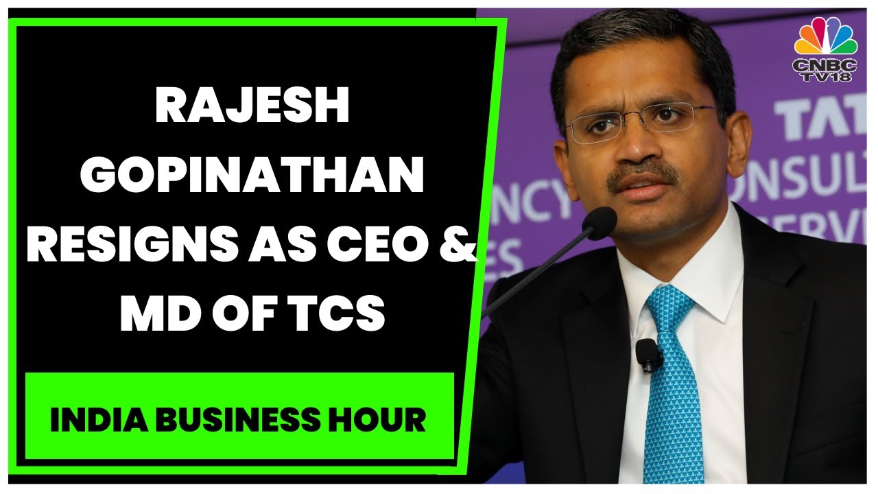 Read more about the article Rajesh Gopinathan Resigns As CEO & MD Of TCS | Mega Churn At TCS | Breaking News | CNBC-TV – CNBC-TV18