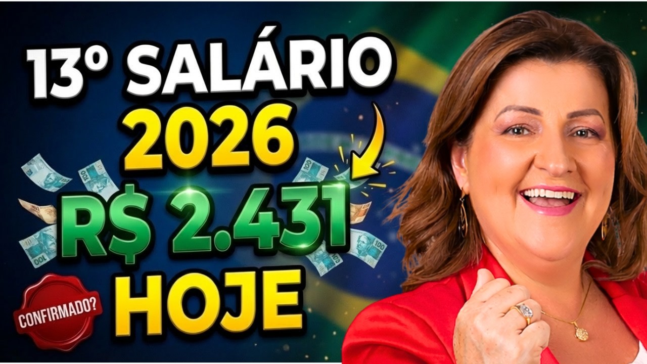ATENÇÃO APOSENTADO 13º SALÁRIO INSS 2026   CALENDÁRIO com DATAS e VALORES da 1ª PARCELA! CONFIRA JÁ