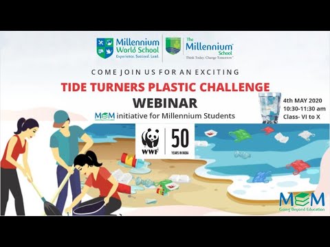 “Tide Turner Plastic Challenge” Webinar by World Wide Fund for Nature (WWF)