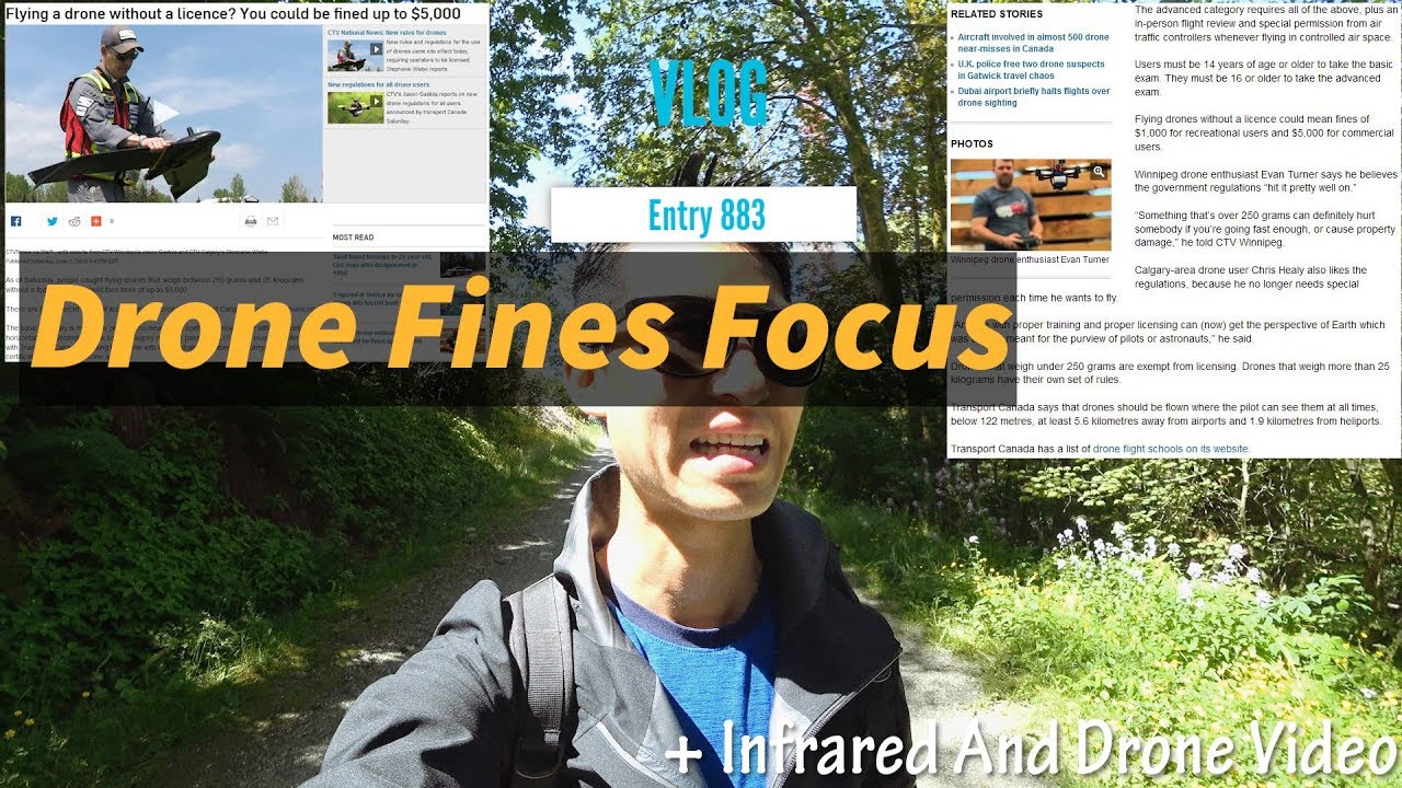 Scaring People With Drone Fines Canada Law