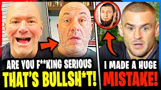 Joe Rogan gets CALLED OUT in INTERVIEW! *FOOTAGE* Dustin Poirier REVEALS SAD NEWS! Sean O'Malley