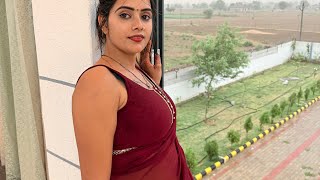  रात बारिश ☔️ अंधकार से लेट सोई थी 💖 #meenu #youtubeshorts  #ytshorts  