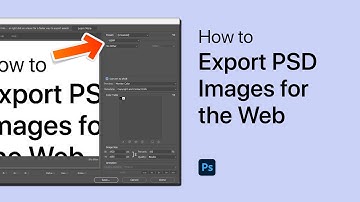How To Export Images from Photoshop for the Web
