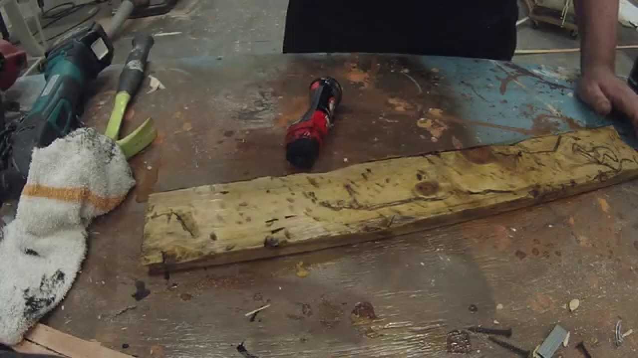 Rustic Old Wood Tutorial YouTube