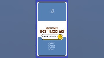 Convert Text to ASCII Art Online! | How to Generate ASCII Designs Fast #onlinetools