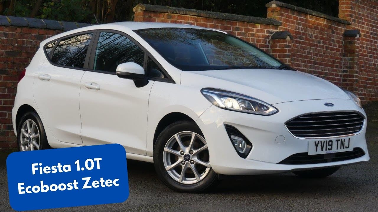 Ford Fiesta 1.0T Ecoboost Zetec 5 Door Hatchback Petrol Family Car