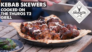 BBQ Kebabs on the Thuros T2 Grill | Chicken & Lamb Skewers