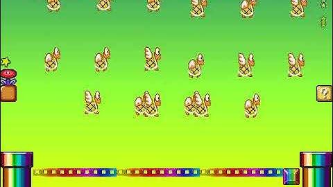 Mario Worker Remake DrollerCaster Plus Rainbow World Completed Video