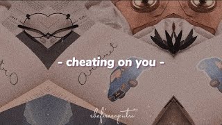 cheating on you - charlie puth ( 𝐬𝐥𝐨𝐰𝐞𝐝 )  with lyrics // song tiktok ✧ chords