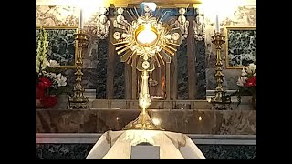 Diretta Santa Messa e Adorazione Eucaristica ore 18:30 giovedì 1° luglio 2021. Belmonte Mezzagno.