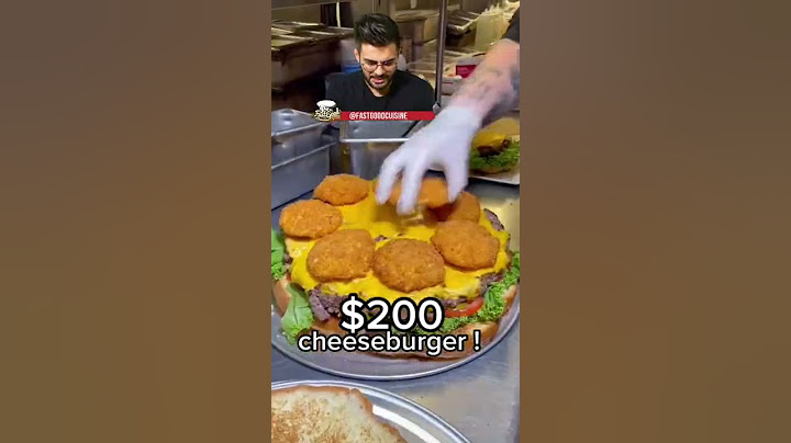 200$ XXL Burger