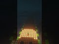Automatic Road Lights in Minecraft #minecraft #redstone #shorts