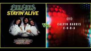 Bee Gees vs. Calvin Harris - Stayin' C.U.B.A (Dj Sunset Edit)