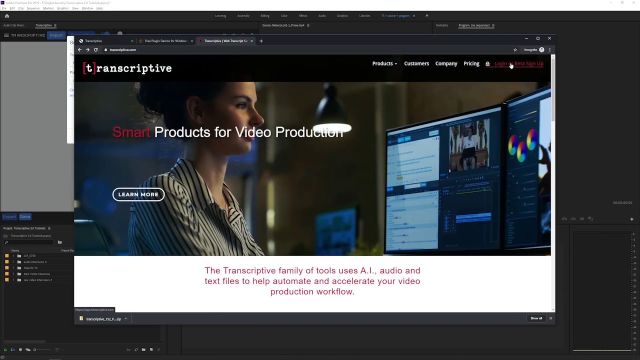 Transcriptive 2.0 Installation & Speech Engine Setup YouTube