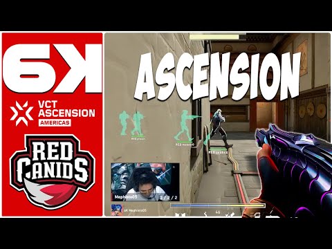 Six Karma vs Red Canids - HIGHLIGHTS - VCT Ascension Americas 2025 | 6K vs RED