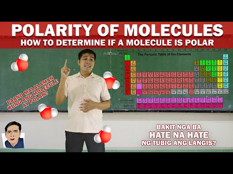 Video: Paano Matutukoy Ang Polarity Ng Mga Molekula