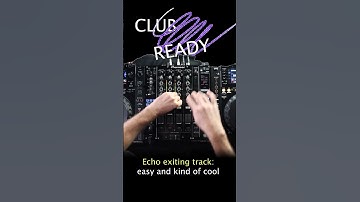 Easy DJ Transition using Echo #shorts