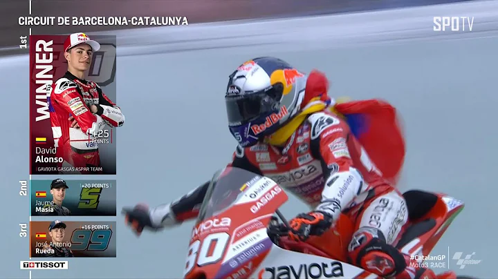 [MotoGP™] Catalan GP - Moto3 LAST LAP & Interview & Podium - 天天要聞