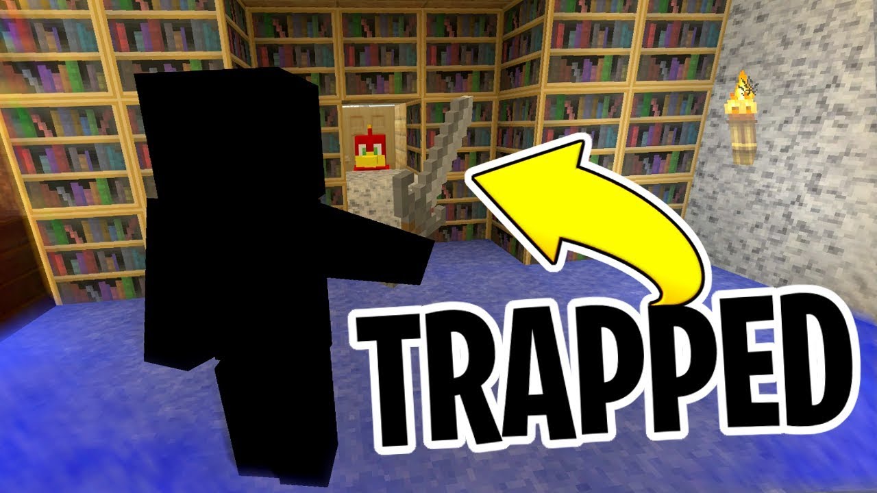 BEING TRAPPED IN A CLOSET BY A MURDERER !!