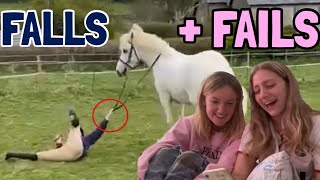 NON EQUESTRIAN REACTS TO MY FOLLOWERS FAILS|TheFellPony