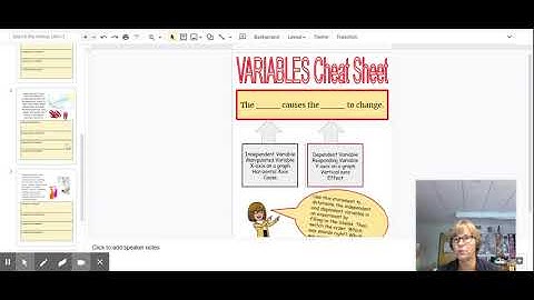 More Science Variables Practice - Google Slides
