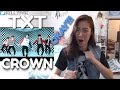 TXT 'CROWN' (어느날 머리에서 뿔이 자랐다) Official MV REACTION + TEASERS & ALBUM PREVIEW