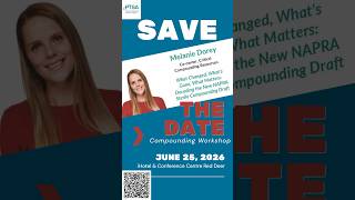 SAVE THE DATE JUNE 25, 2026! One of the speakers at this exclusive pharmacy event! (Description)