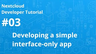 Tutorial: Developing a simple interface only app screenshot 3