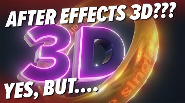 How to Use 3D in After Effects | Full Blender Workflow