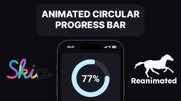 React Native Animated Circular Progress Bar With Reanimated 3 and Skia