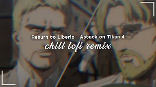 Return to Liberio but it's lofi ~ Attack on Titan