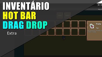 Extra - Inventário com Hot Bar e Sistema de Drag Drop (arrastar e soltar)