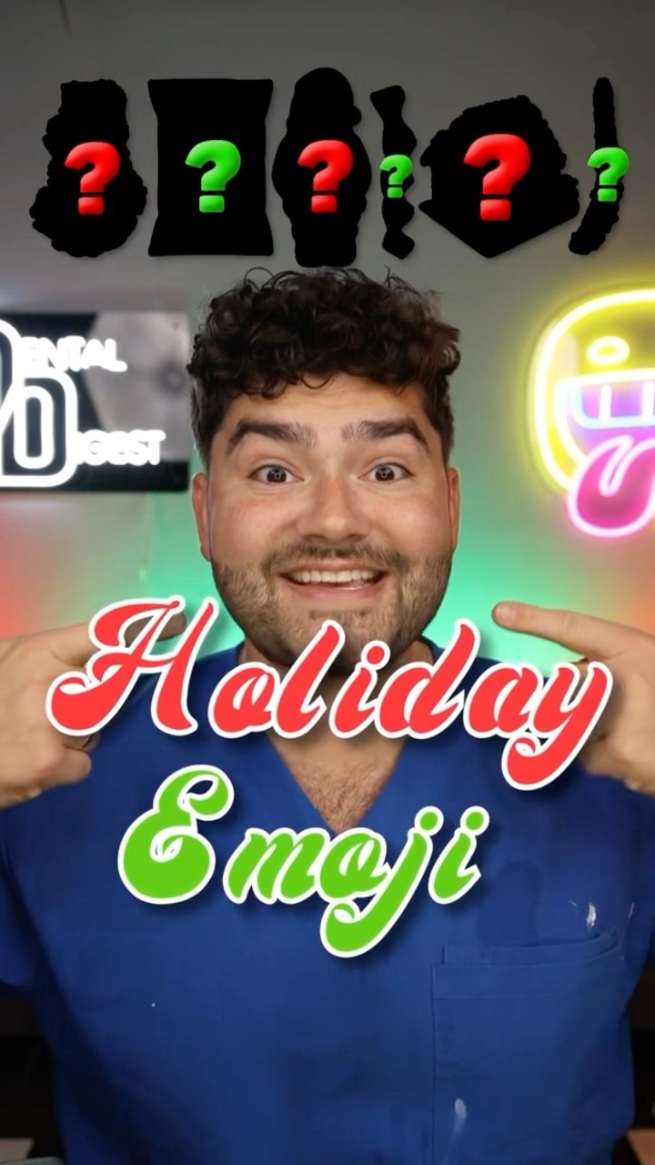 Holiday Emoji’s vs Cavities !?