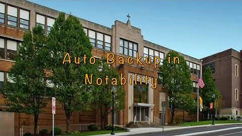Notability - Setting Up Auto-Backup
